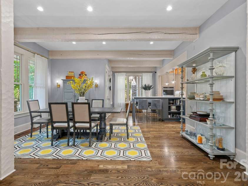 157 Dedham Loop, Mooresville, NC 28117.  MLS# CAR4407854, YatesRealty ID 42641. Light, bright Dining Room open to Kitchen and seating area