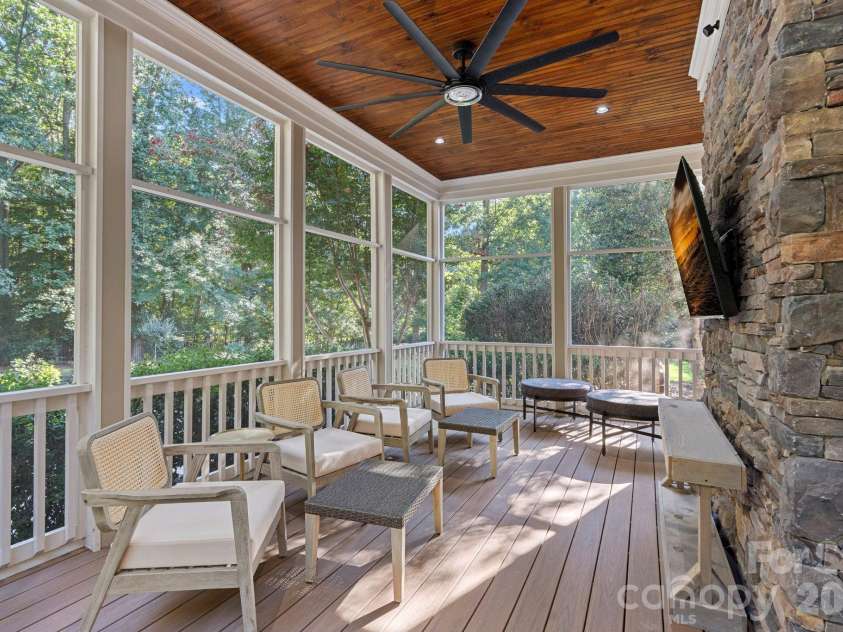 157 Dedham Loop, Mooresville, NC 28117.  MLS# CAR4407854, YatesRealty ID 42641. Screened Porch