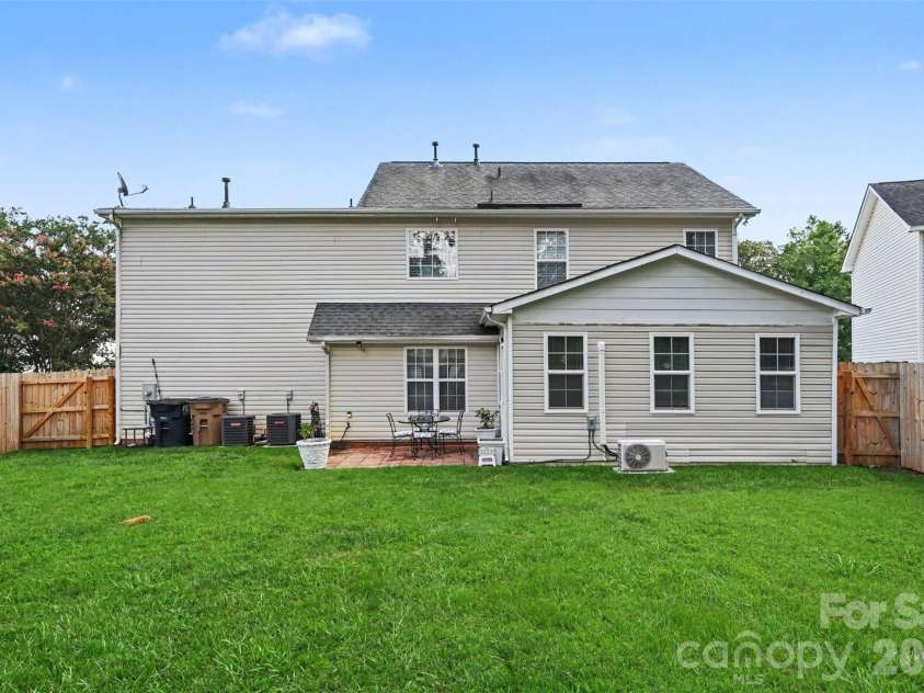 1707 Cottage Creek Road, Indian Trail, NC 28079.  MLS# CAR4411120, YatesRealty ID 42642. Backyard