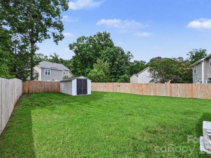 1707 Cottage Creek Road, Indian Trail, NC 28079.  MLS# CAR4411120, YatesRealty ID 42642. Backyard