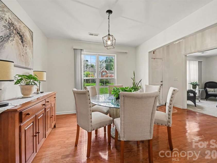 1707 Cottage Creek Road, Indian Trail, NC 28079.  MLS# CAR4411120, YatesRealty ID 42642. Dining area