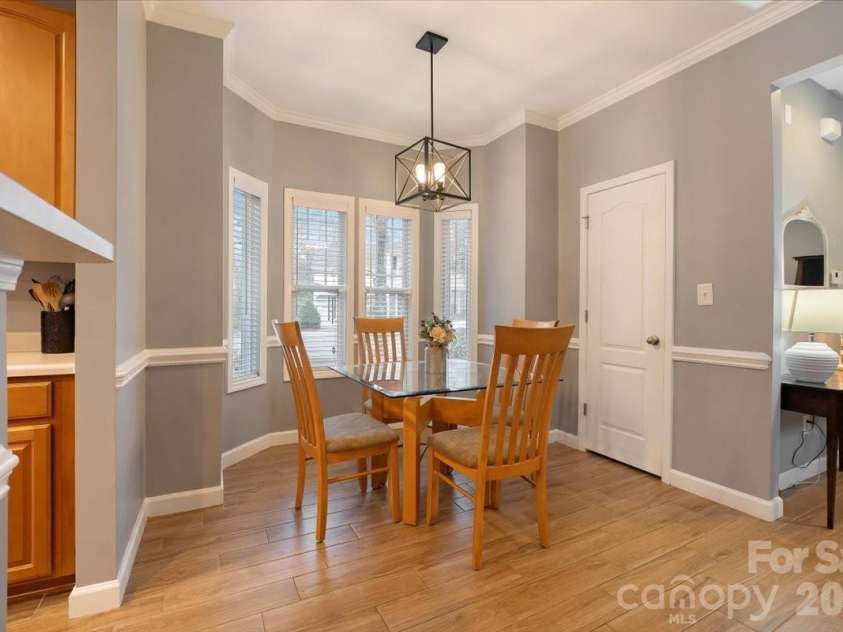 13055 Windy Lea Lane, Huntersville, NC 28078.  MLS# CAR4351204, YatesRealty ID 4265. Dining area
