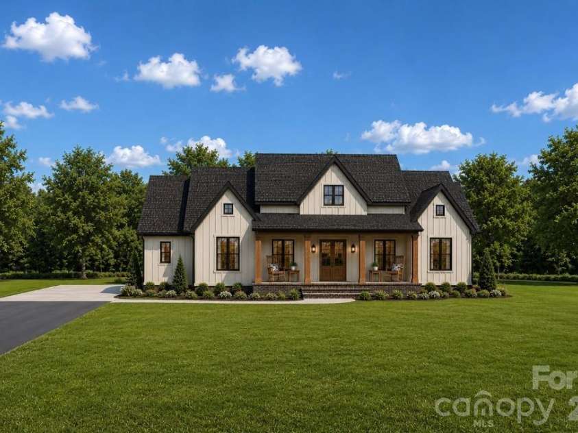 392 NC HWY 200 None, Stanfield, NC 28163.  MLS# CAR4406086, YatesRealty ID 42657. Camden rendering- accesible beige (double front door upgrade)