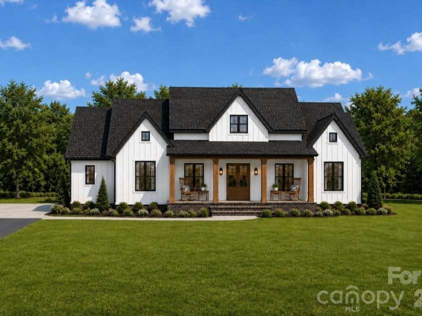 392 NC HWY 200 None, Stanfield, NC 28163.  MLS# CAR4406086, YatesRealty ID 42657. Camden rendering- double front door upgrade