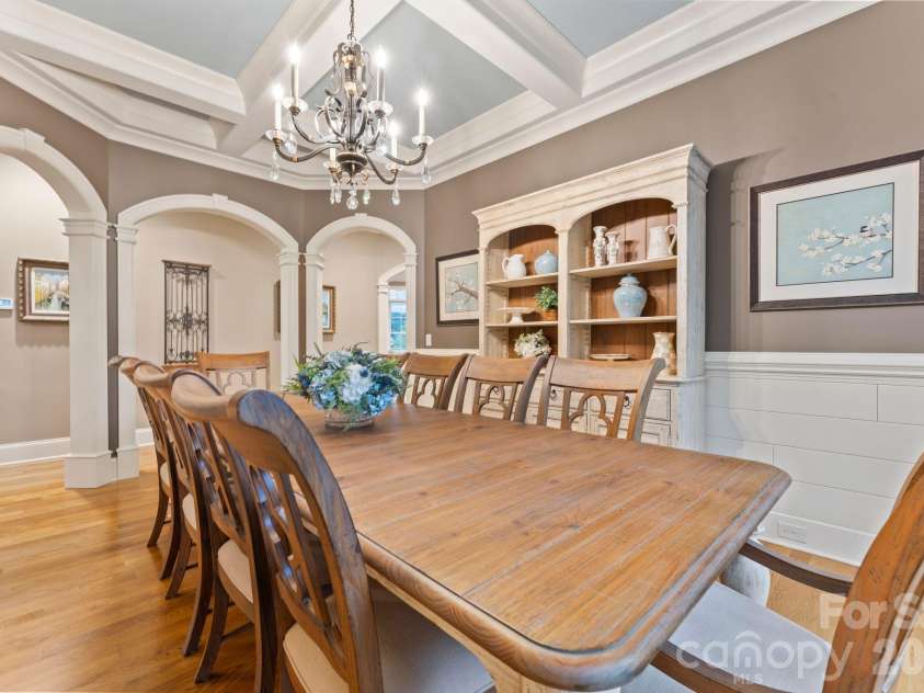 200 Timber Lake Drive, Troutman, NC 28166.  MLS# CAR4391540, YatesRealty ID 42665. Formal Dining