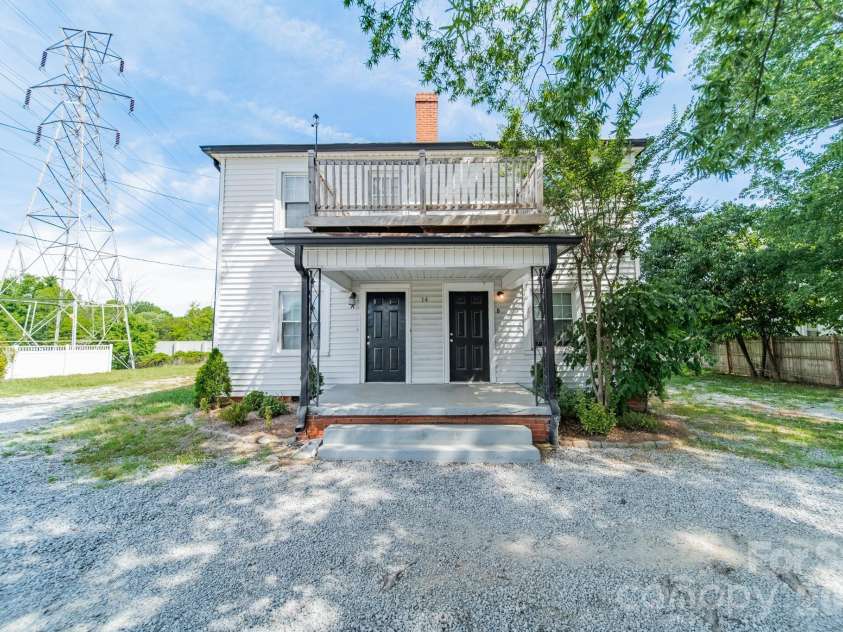 14 Mills Avenue, Concord, NC 28027.  MLS# CAR4403802, YatesRealty ID 42670. Front Exterior
