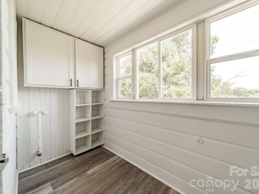 14 Mills Avenue, Concord, NC 28027.  MLS# CAR4403802, YatesRealty ID 42670. Upstairs Laundry
