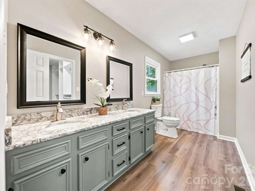 136 Cook Lane, Hickory, NC 28601.  MLS# CAR4412486, YatesRealty ID 42671. Private Master Bathroom