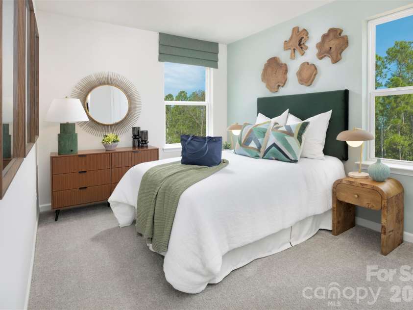 13161 Benessare Lane, Matthews, NC 28105.  MLS# CAR4412456, YatesRealty ID 42688. Representative secondary bedroom