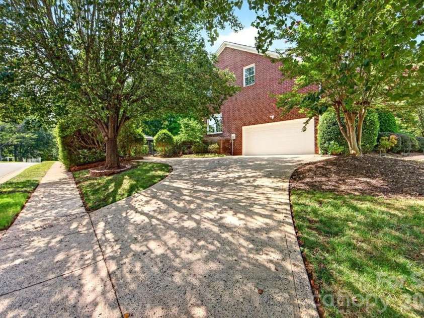1308 Rockfish Drive, Matthews, NC 28105.  MLS# CAR4403442, YatesRealty ID 42691. Garage and extra parking spaces