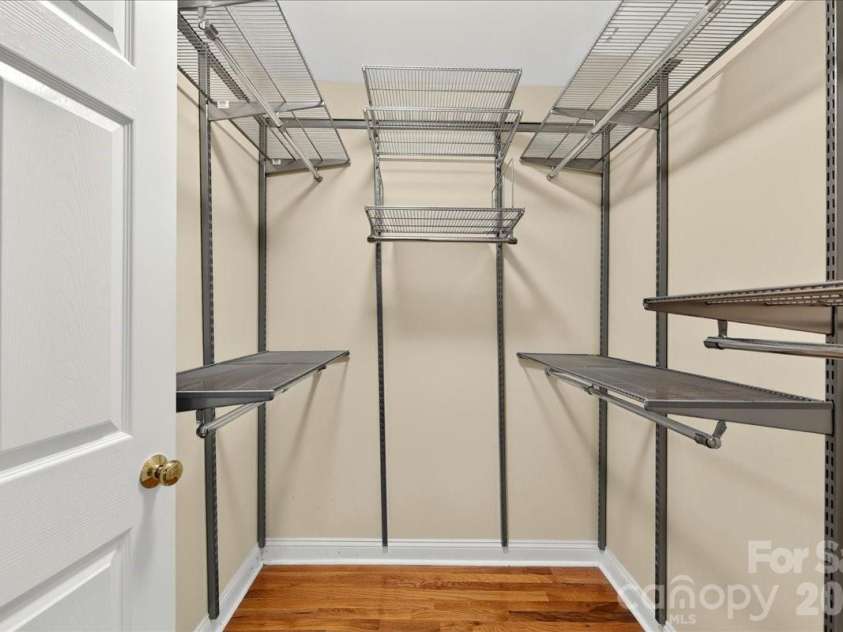 1308 Rockfish Drive, Matthews, NC 28105.  MLS# CAR4403442, YatesRealty ID 42691. His and Her Walk-In Closets
