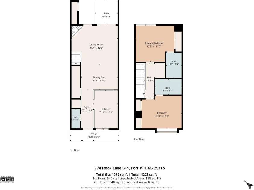 774 Rock Lake Glen, Fort Mill, SC 29715.  MLS# CAR4407080, YatesRealty ID 42694. 