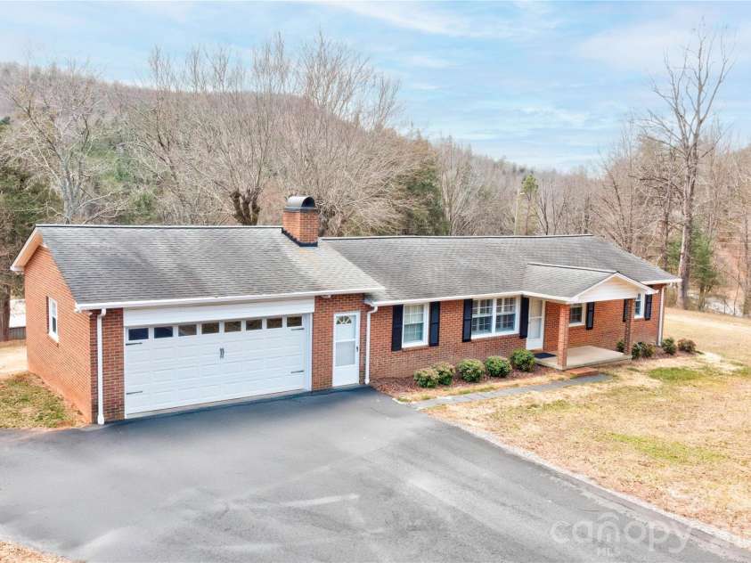 4064 Mount Gilead Church Road, Connelly Springs, NC 28612.  MLS# CAR4343726, YatesRealty ID 4270. Front Aerial