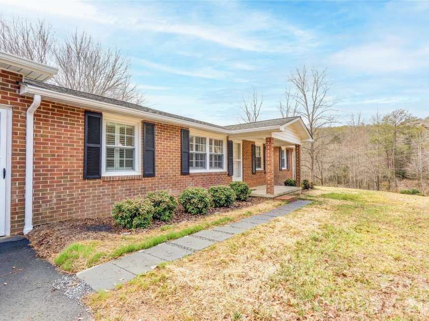 4064 Mount Gilead Church Road, Connelly Springs, NC 28612.  MLS# CAR4343726, YatesRealty ID 4270. Front Walk
