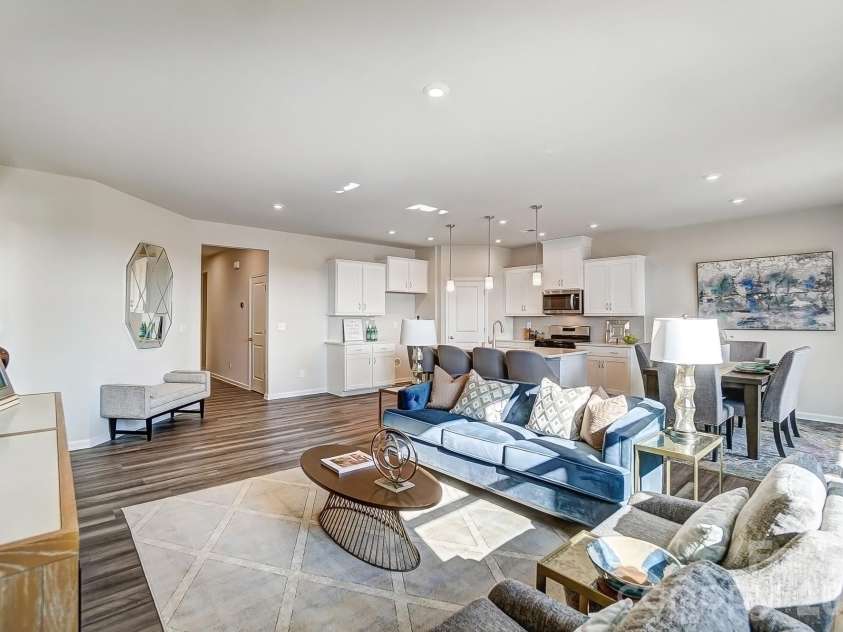 2742 Phoenix Court, Gastonia, NC 28052.  MLS# CAR4345081, YatesRealty ID 4271. Photos from another completed Cascades for representation only. Eterior elevation/colors and interior finishes may vary. 