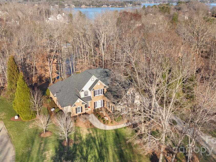 5752 Natoma Road, Lake Wylie, SC 29710.  MLS# CAR4200891, YatesRealty ID 4271. Custom Home - Aerial View