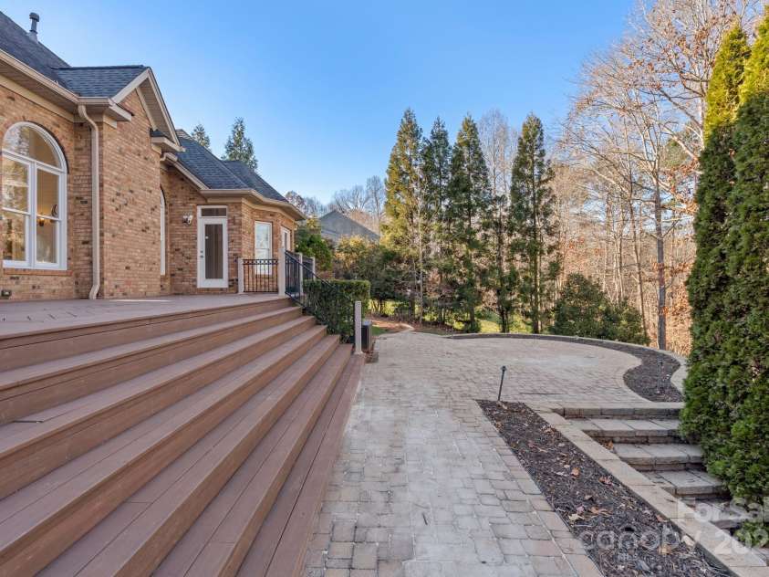 5752 Natoma Road, Lake Wylie, SC 29710.  MLS# CAR4200891, YatesRealty ID 4271. Rear View of Custom Home