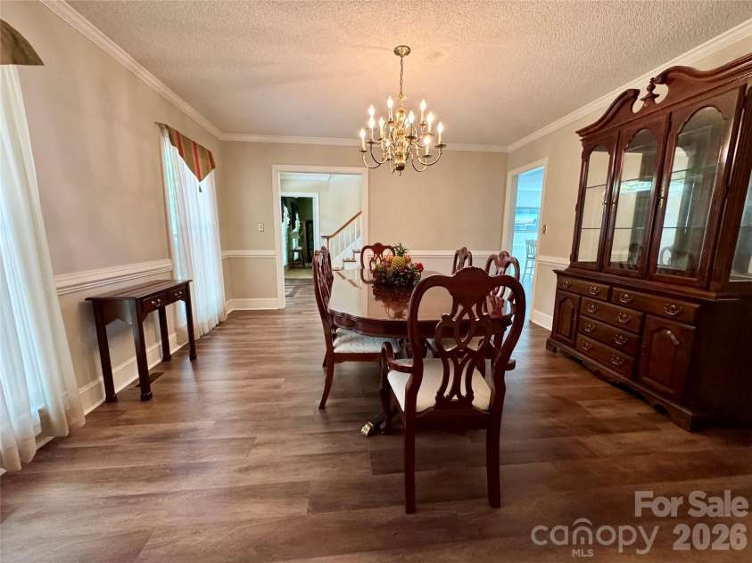 271 Ikerd Drive, Concord, NC 28025.  MLS# CAR4245802, YatesRealty ID 4274. Dining room