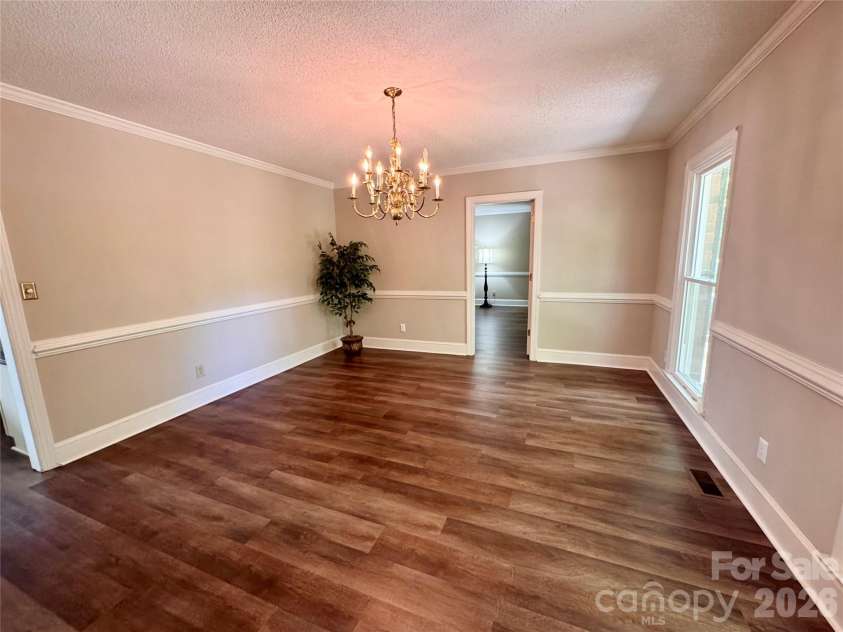 271 Ikerd Drive, Concord, NC 28025.  MLS# CAR4396759, YatesRealty ID 4274. Dining room