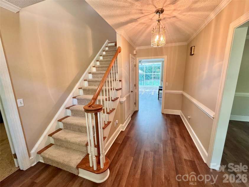 271 Ikerd Drive, Concord, NC 28025.  MLS# CAR4396759, YatesRealty ID 4274. Foyer