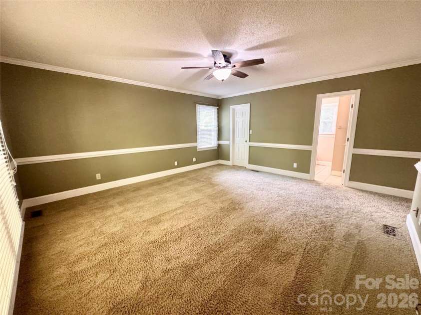 271 Ikerd Drive, Concord, NC 28025.  MLS# CAR4396759, YatesRealty ID 4274. Primary bedroom