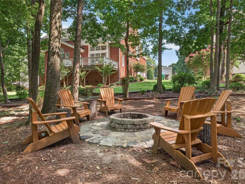 1910 Sycamore Berry Court, Mint Hill, NC 28227.  MLS# CAR4405835, YatesRealty ID 42744. FIRE PIT /BACKYARD