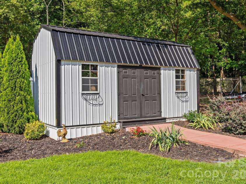 4410 Sol Aberman Road, Rock Hill, SC 29732.  MLS# CAR4410640, YatesRealty ID 42749. Large storage shed