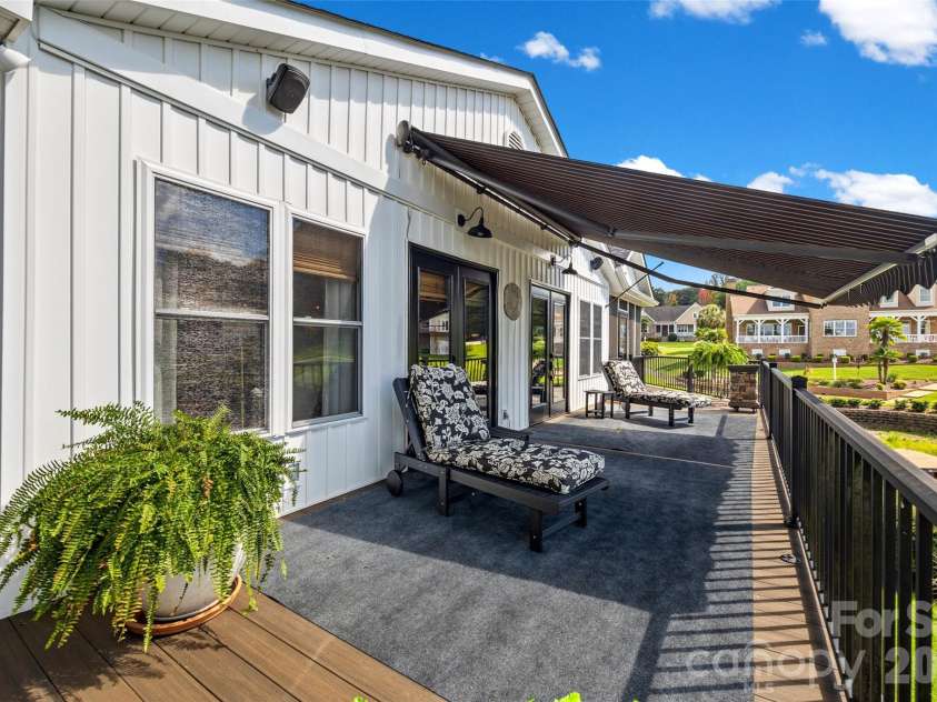 4410 Sol Aberman Road, Rock Hill, SC 29732.  MLS# CAR4410640, YatesRealty ID 42749. Retractable awning with lighting
