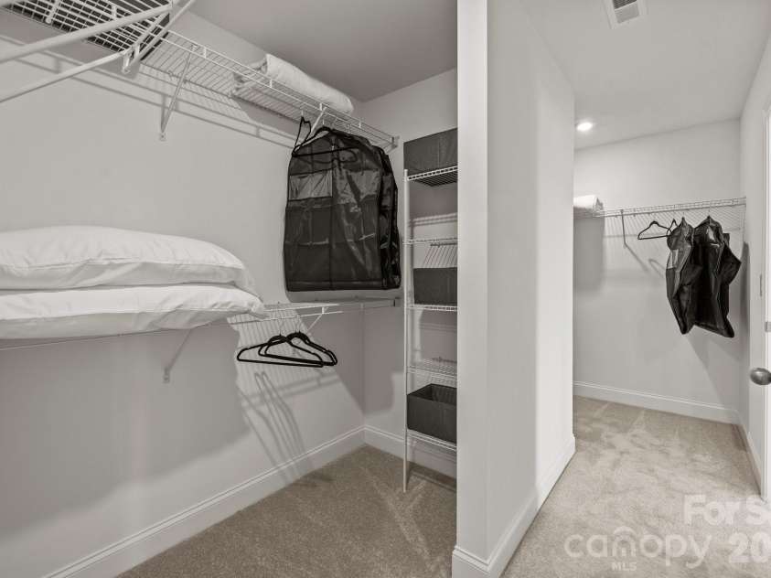 3030 Grandiose Drive, Indian Trail, NC 28079.  MLS# CAR4412865, YatesRealty ID 42766. Primary Closet - Model Home Photo for Reference Only.
