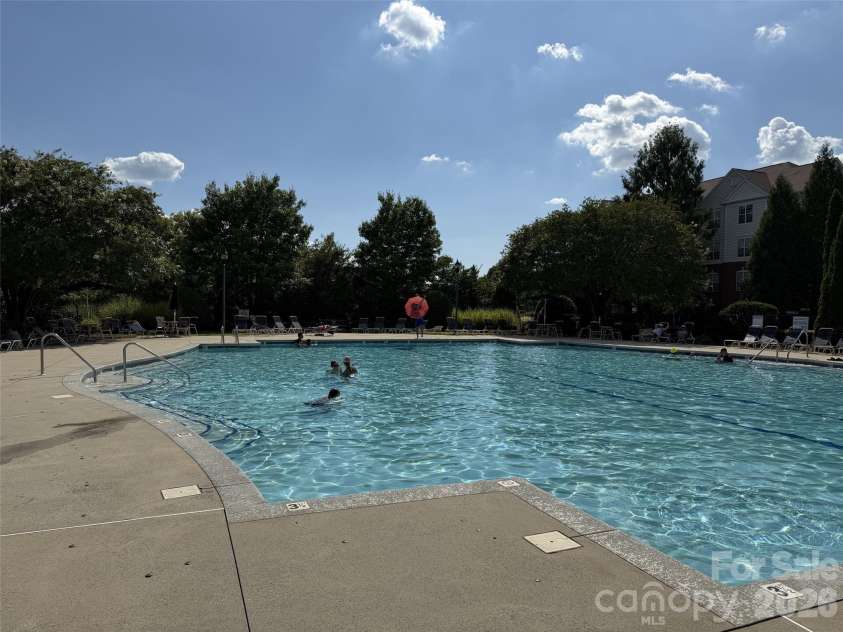 14817 Santa Lucia Drive, Charlotte, NC 28277.  MLS# CAR4412979, YatesRealty ID 42768. VERY LARGE POOL AREA