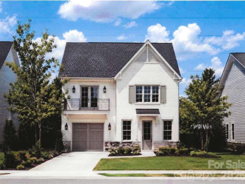 15522 Centercourt Way, Charlotte, NC 28278.  MLS# CAR4412901, YatesRealty ID 42779. Rendering - Each home exterior will vary slightly