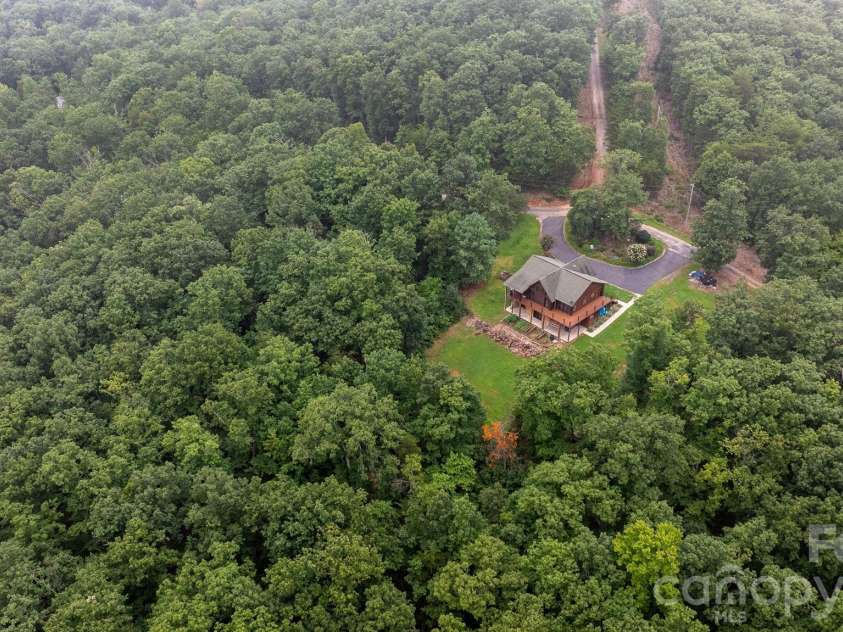 422 Ridge Creek Drive, Taylorsville, NC 28681.  MLS# CAR4425088, YatesRealty ID 42788. Overhead View