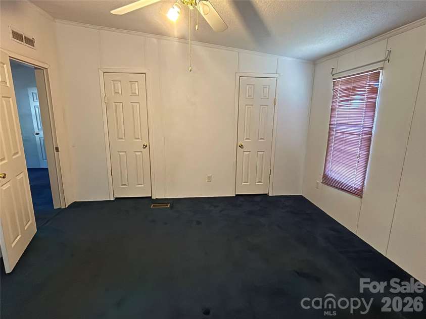 3557 Gladden Drive, Lincolnton, NC 28092.  MLS# CAR4413116, YatesRealty ID 42796. Primary bedroom has double closets