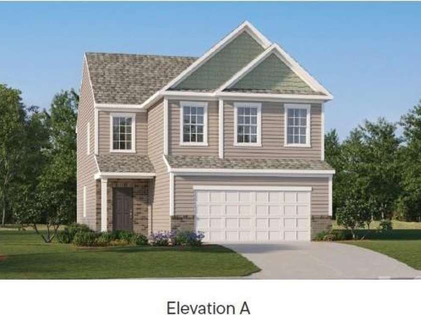 1137 Coopers Way, Belmont, NC 28012.  MLS# CAR4413169, YatesRealty ID 42802. Elevation A Representative