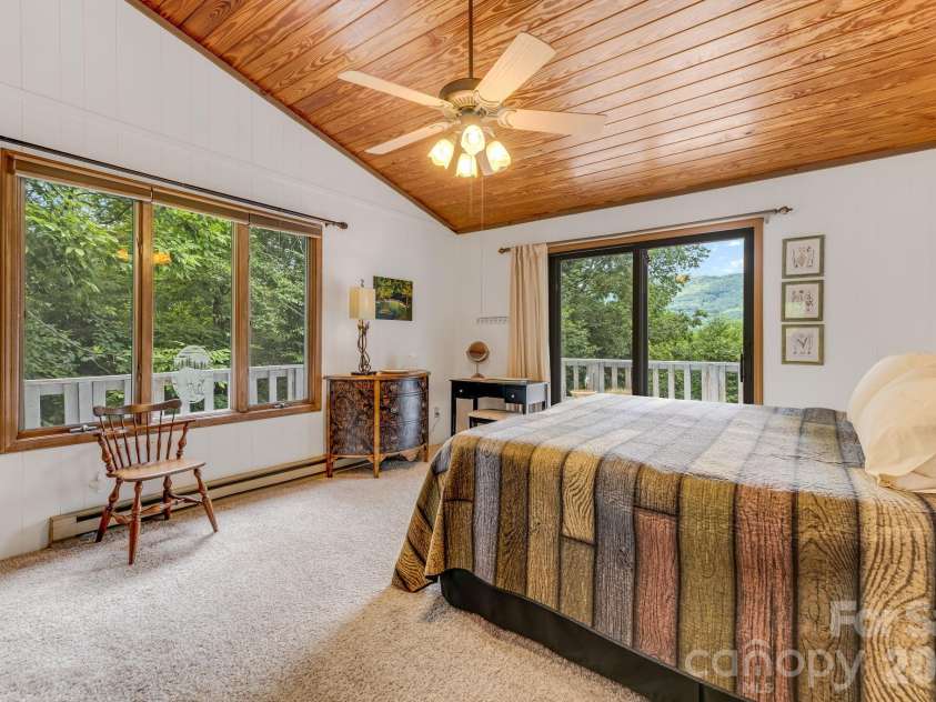 38 Bee Tree Lane, Mars Hill, NC 28754.  MLS# CAR4403271, YatesRealty ID 42812. Main level bedroom #2