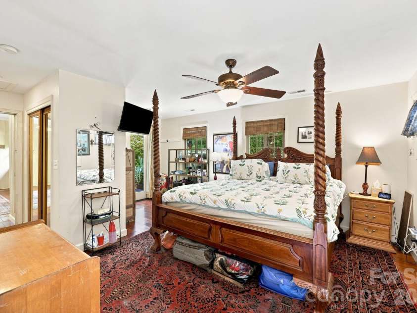 1925 Laurel Park Highway, Hendersonville, NC 28739.  MLS# CAR4410805, YatesRealty ID 42830. Primary Bedroom