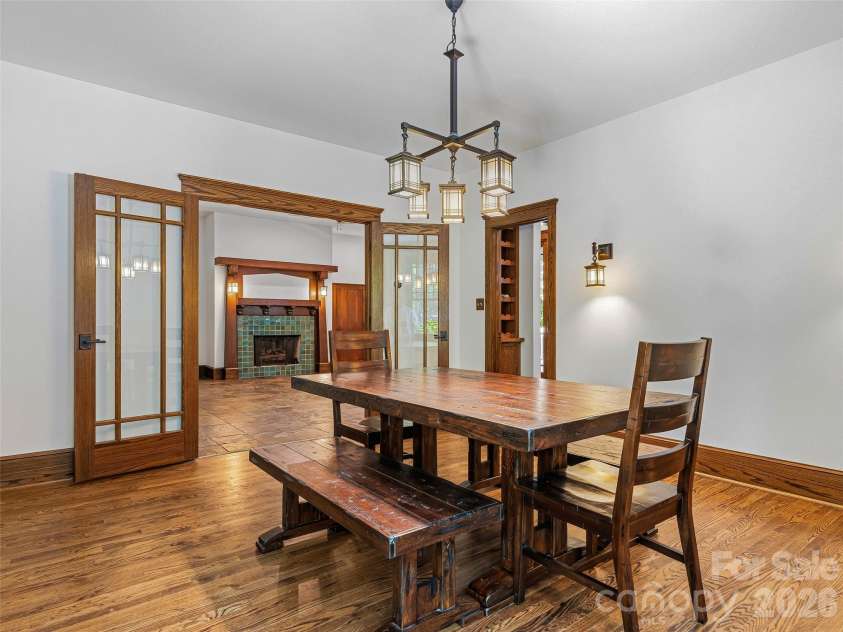 1606 Olmsted Drive, Asheville, NC 28803.  MLS# CAR4407499, YatesRealty ID 42832. Dining Room