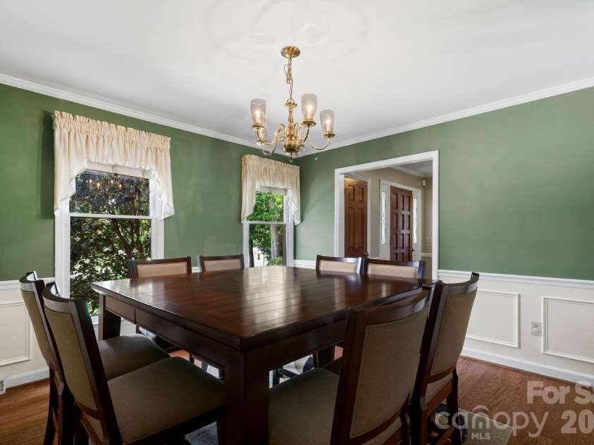8601 Middleton Circle, Harrisburg, NC 28075.  MLS# CAR4407801, YatesRealty ID 42836. Dining room off kitchen and entry way