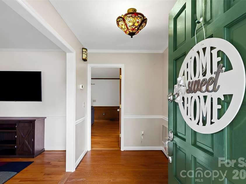 8601 Middleton Circle, Harrisburg, NC 28075.  MLS# CAR4407801, YatesRealty ID 42836. Front entrance