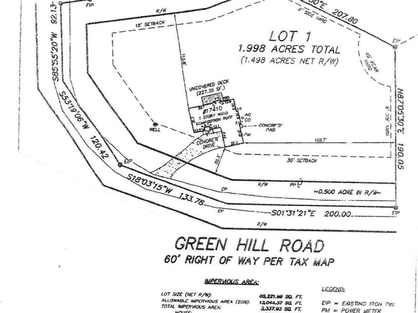 17410 Green Hill Road, Charlotte, NC 28278.  MLS# CAR4412594, YatesRealty ID 42854. 