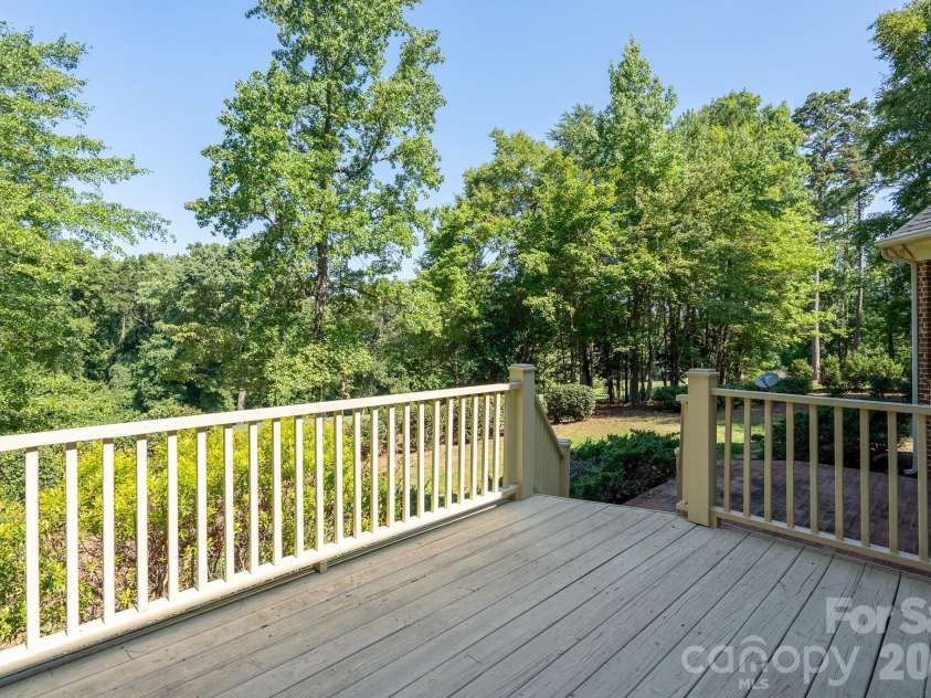 205 Piney Grove Point, New London, NC 28127.  MLS# CAR4409466, YatesRealty ID 42859. Rear Deck
