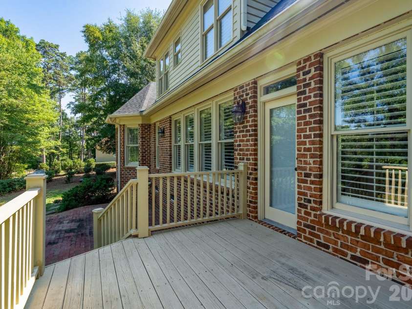205 Piney Grove Point, New London, NC 28127.  MLS# CAR4409466, YatesRealty ID 42859. Rear Deck