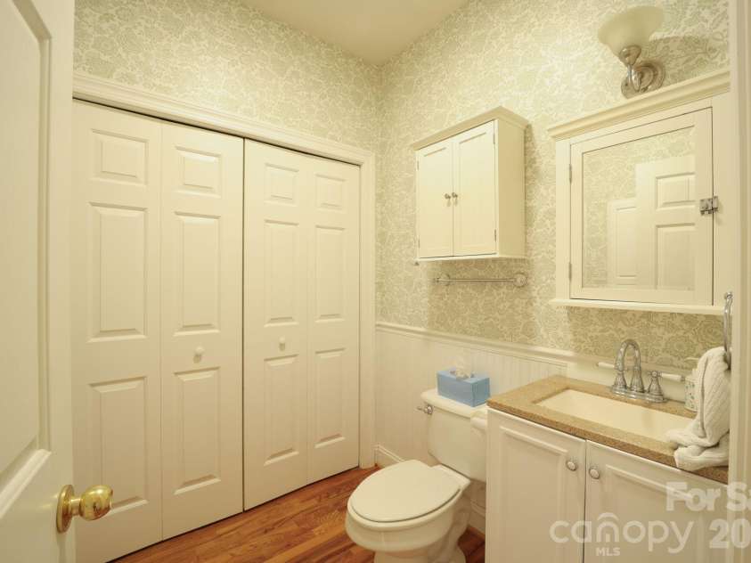 131 Macdougall Lane, Weaverville, NC 28787.  MLS# CAR4411011, YatesRealty ID 42869. Main Level Laundry & Half Bath
