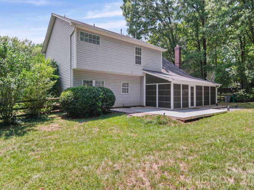 9136 Whittel Place, Charlotte, NC 28216.  MLS# CAR4402060, YatesRealty ID 42872. Another angle from back.