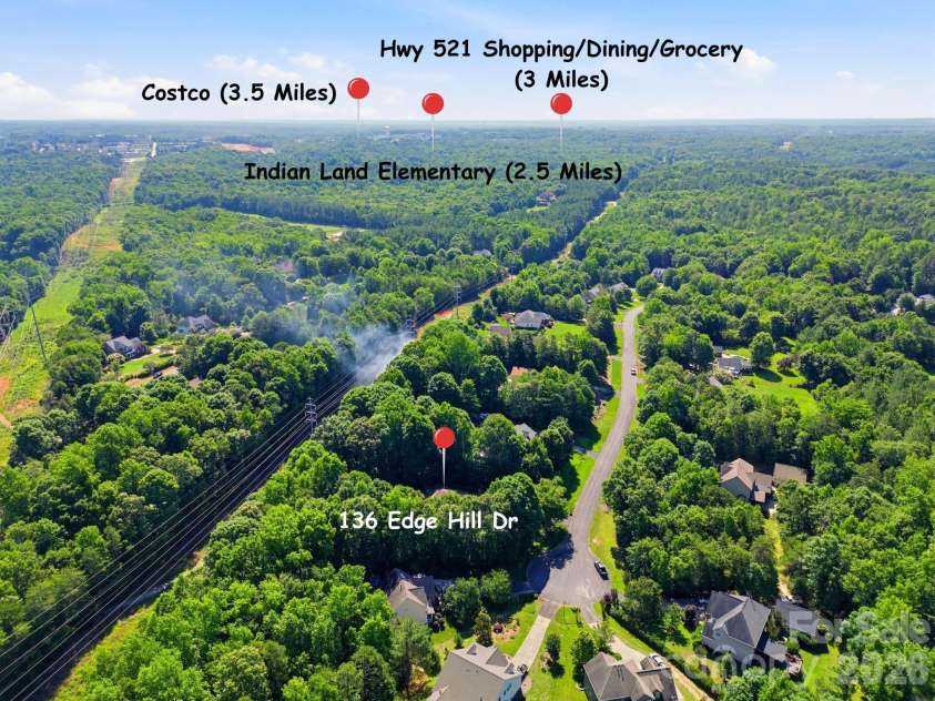 136 Edge Hill Drive, Fort Mill, SC 29715.  MLS# CAR4408819, YatesRealty ID 42883. 