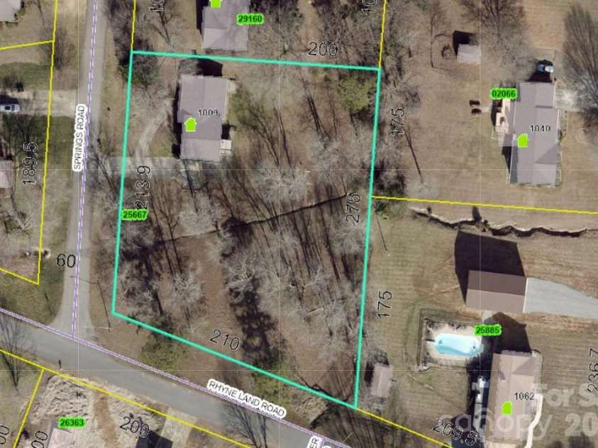 1009 Springs Road, Lincolnton, NC 28092.  MLS# CAR4411194, YatesRealty ID 42887. 