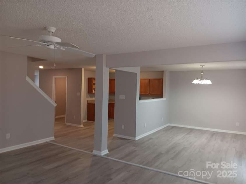 2009 Dunsmore Lane, Waxhaw, NC 28173.  MLS# CAR4288178, YatesRealty ID 4289. Open Family Room, Dining Room, Kitchen