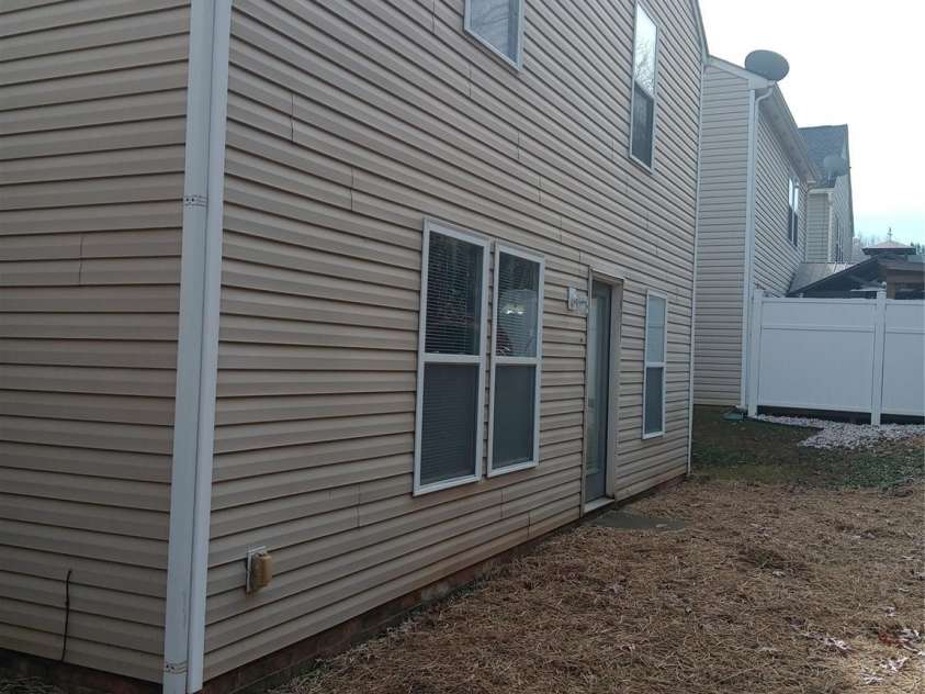 2009 Dunsmore Lane, Waxhaw, NC 28173.  MLS# CAR4288178, YatesRealty ID 4289. Rear of Home