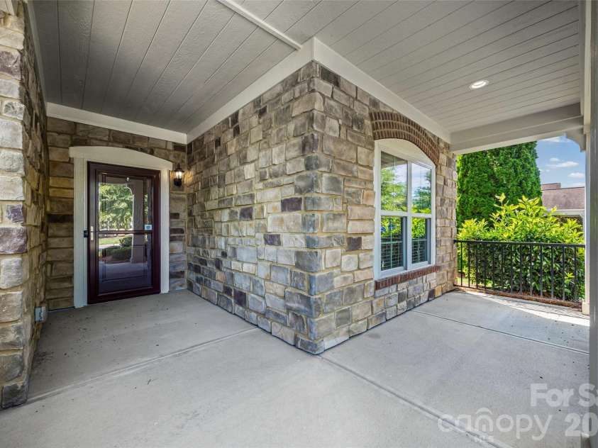 1140 Avalon Place, Matthews, NC 28104.  MLS# CAR4407609, YatesRealty ID 42890. Covered front porch