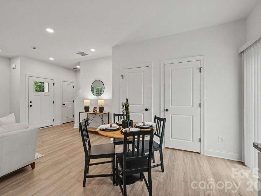 53 13th Street, Newton, NC 28658.  MLS# CAR4427851, YatesRealty ID 42892. Dedicated dining space just off the kitchen.